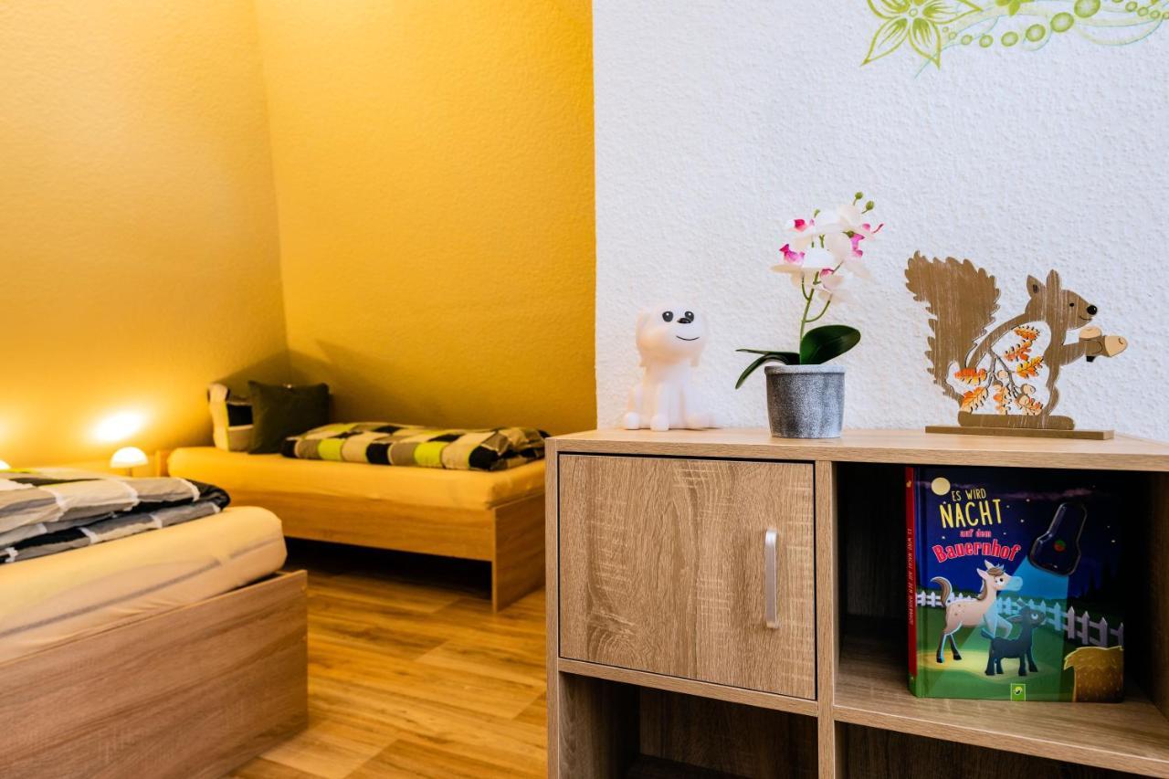 Waldblickwohnung Mit Schoener Terrasse Und Kamin Sebnitz Exterior foto